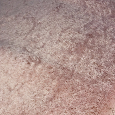 Мех искусственный Каракульча розовый