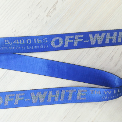 Лента - стропа Off White синяя
