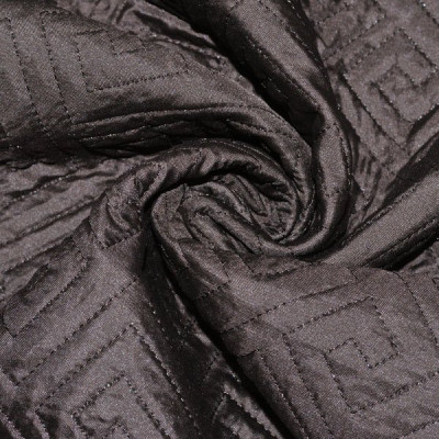 Курточная ткань стёганая шоколад
