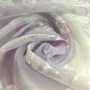 Шелковая органза Белоснежные розы